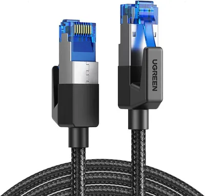 Immagine prodotto di Cavo di rete Ugreen Cavo LAN in nylon Cavo Internet Cavo patch Ethernet RJ45 Cat 8 F/FTP 5m