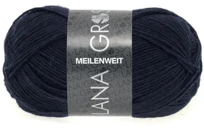 Produktbild von Lana Grossa - Meilenweit 4-fach 50g 1141 nachtblau