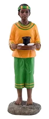 Figur Orila aus Kunstharz, 20 cm, modernes Design
