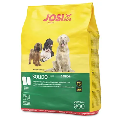 Produktbild von Josera Josidog Solido Premium-Trockenfutter für ausgewachsene Hunde mit geringem Aktivitätsniveau 900g