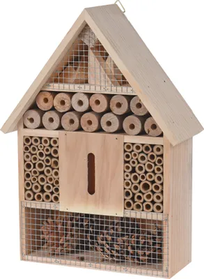 Produktbild von Insektenhotel "M" zum aufhängen - natur - Größe: 30 cm