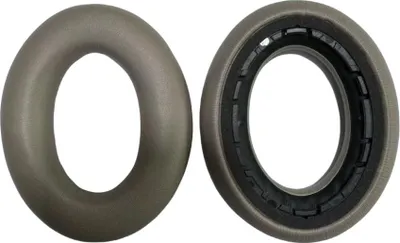 Image de INF Coussinets de Rechange en Cuir Protéiné pour Sennheiser ACCENTUM Plus, 2 Pièces Gris