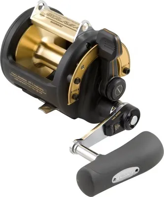 Produktbild von SHIMANO TLD II A, 50 II LRSA, Rechtshand, 2 Gang Multirolle, Schiebebremse, TLD50IILRSA