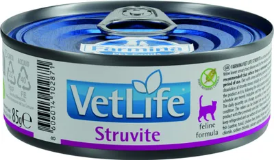 Zdjęcie produktu dla Farmina Pet Food Vet Life Struvite, Dorosły, Każda rasa, 85 g