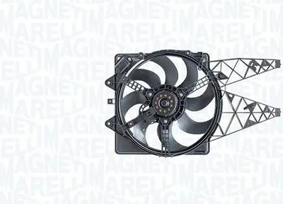 Produktbild von MAGNETI MARELLI 069422484010 Lüfter Motorkühlung Kühlerlüfter für FIAT BRAVO II (198) Wasserkühler Ø384mm