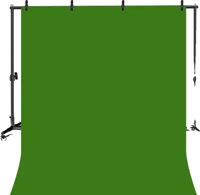 Produktbild von Hintergrundständer, bewegliche Räder, höhenverstellbar, 2x2M-a, Grünes Kit-a