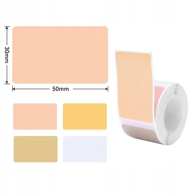 Immagine prodotto di NIIMBOT etichette adesive 50*30mm B 160pz COLORI