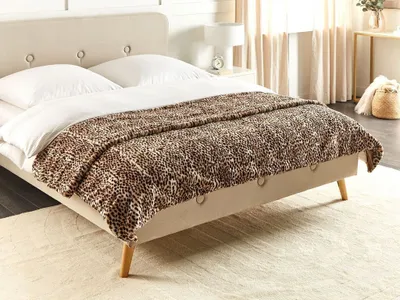 Produktbild von Taç Leopard Plaid Tagesdecke 220 x 240cm