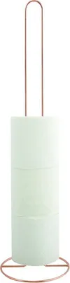 Produktbild von MSV Toilettenpapierhalter Behalter - Metall - kupferfarben - 50 cm