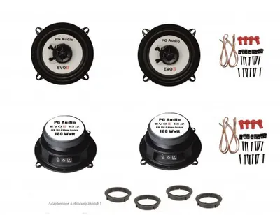 Produktbild von PG Audio Lautsprecher Set passend für Mazda Premacy 1999-2005 Türen vorn und hinten