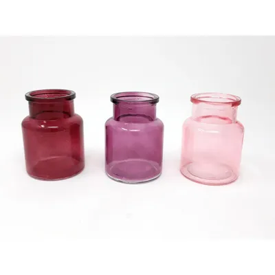 Produktbild von DecoFinder 5-1166-8-11, Violett, Glas, 3 Stück(e), Einfarbig, 75 mm, 290 g