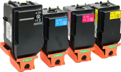 Produktbild von OBV 4x kompatibler Konica Minolta TNP-80 / TNP80 Toner passend für bizhub C3320i schwarz, cyan, magenta, gelb