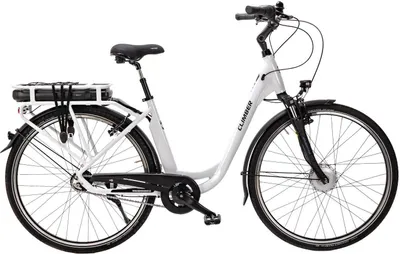 Produktbild von 28 Zoll Damen City E Bike Elektro Fahrrad Shimano Nexus 7 Gang Continental weiss