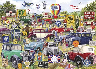 Produktbild von Gibsons Motoring Memorabilia, 1000 Stück(e)