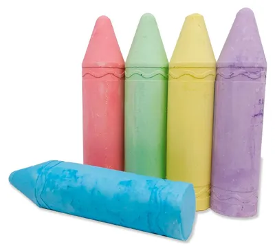 Obrázok produktu pre Sada kried Jumbo Street, 5 farieb, ľahké uchopenie