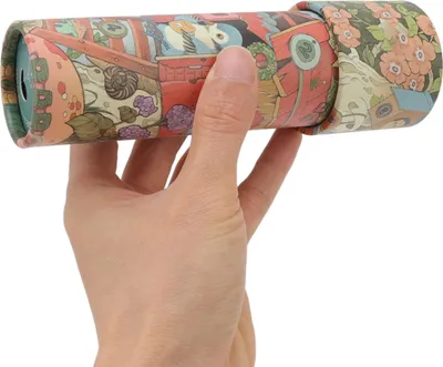 Produktbild von Kinder-Kaleidoskop-Spielzeug, bunte Bilder, verbessern die Beobachtung, pädagogisch, drehbar, Typ 2
