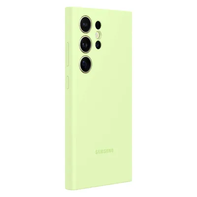 Produktbild von Samsung Silicone Case Green, Cover, Samsung, Galaxy S24 Ultra, 17,3 cm (6.8"), Gelb