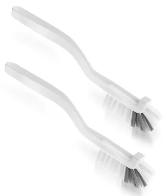 2 Küchenschrubbbürsten, kleine Reinigungsbürste für Flaschen & Ecken