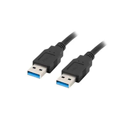 Zdjęcie produktu dla LANBERG USB-A M/M 3.0 Kabel 0,5m schwarz