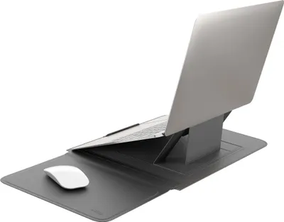 Image de Sacoche pour ordinateur portable Allity avec support 14 pouces, noir, ALS-100