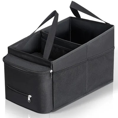 Image de Organisateur de voiture pour enfants, pliable et avec des poches