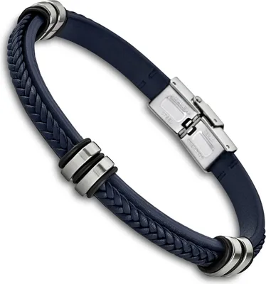 Produktbild von Lotus LS1829/2/5 Herren Armband Edelstahl Silber blau 21,5 cm