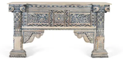 Zdjęcie produktu dla Norea Konsolentisch aus Mangoholz, 92 cm x 172 cm x 53 cm Giner y Colomer