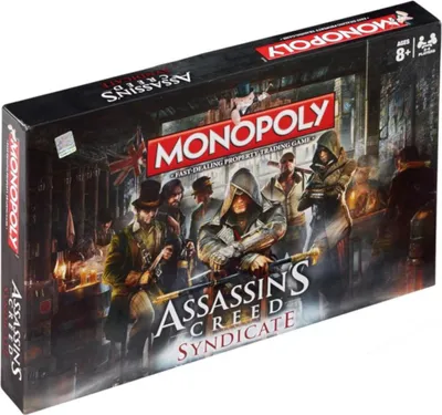 Produktbild von Monopoly Assassin's Creed Syndicate (englisch) Brettspiel