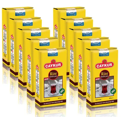 Produktbild von 10x 500 gr Caykur Rize Türkischer Schwarzer Tee Cay