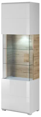 Productafbeelding van Vitrine DELTO TL05, San Remo / Wit, hoogglans