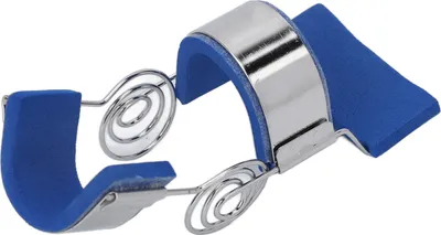 Image de Attelle de Doigt à Ressort Réhabilitation Redressement Entraînement Facile à Porter Extension Assistante pour Entorse de Doigt (M 2.2-2.8in )