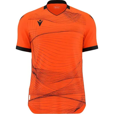 Produktbild von Macron Wyvern Eco Trikot Kurzarm Kinder - Orange / Schwarz
