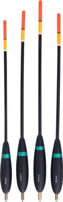 Produktbild von 4PCS Balsaholz Vertikalschwimmer Kupferkopf mit Angelschwimmer Bobber Bissanzeiger
