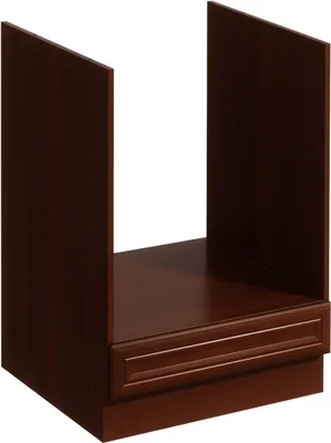 Produktbild von Herdumbauschrank 60 cm ohne Arbeitsplatte Küchenschrank Küchenmöbel, Sycylia Milano D60ZK Milano/Walnuss