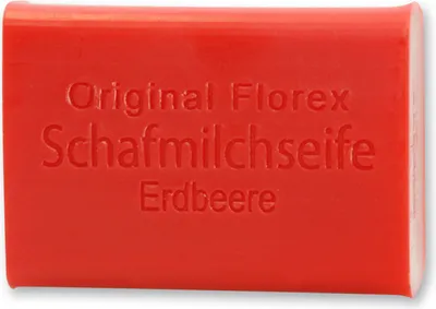 Produktbild von Florex Schafmilchseife classic Erdbeere 100 g