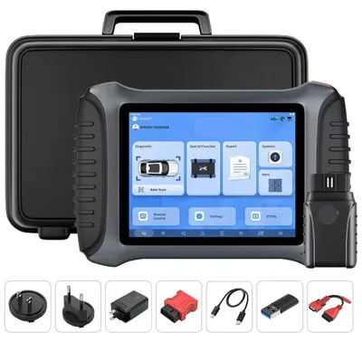 Produktbild von Bluetooth-Autodiagnosegerät – OBD2-Scanner – Fahrzeugdiagnose – Steuergerätesoftware-Programmierung – Touchscreen