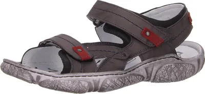 Produktbild von Krisbut Tieffußbett Sandaletten in grau, Gr. 45