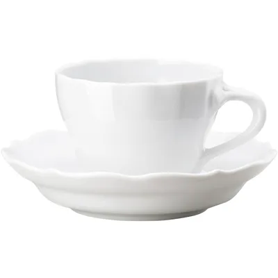 Produktbild von Hutschenreuther Maria Theresia Weiss Espresso-/Mokkatasse 2tlg.