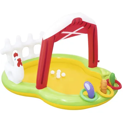 Produktbild von Bestway Aufblasbares Wasserspielcenter Bauernhof 175x147x102 cm