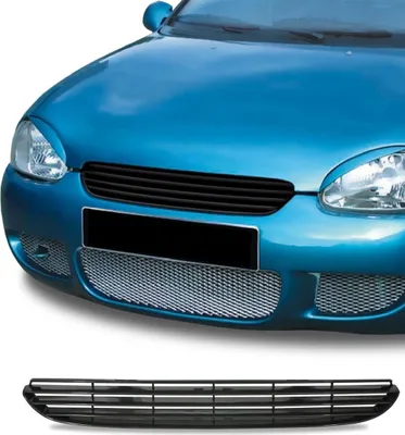 Immagine prodotto di Griglia radiatore Griglia sportiva Griglia anteriore nera per Opel Corsa B 1993-2000
