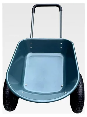Produktbild von Schubkarre mit 2 Rädern, Sackkarre 272 kg, große Schubkarre, Bollerwagen, Kippwagen für Haus und Garten, Transportwagen
