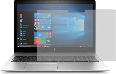 Produktbild von 2x Schutzfolie HP EliteBook 745 G6 Antireflex Displayschutzfolie Antibakteriell