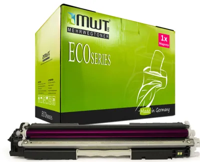 Produktbild von 1 Mehrwegtoner kompatible Lasertoner ersetzt HP CE313A 126A Magenta