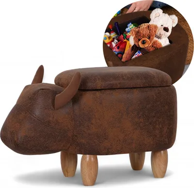 Produktbild von Suleno Tierhocker OX mit Stauraum - Organizer & Sitzbox für Kinder 22321-15