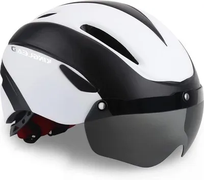 Produktbild von Famanu Fahrradhelm  mit abnehmbarem Magnetvisier - verstellbar, atmungsaktiv - für Herren und Damen