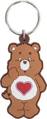 Obrázek produktu pro Care Bears - PVC přívěsek na klíče PM10888 (jedna velikost) (hnědá/bílá/červená)