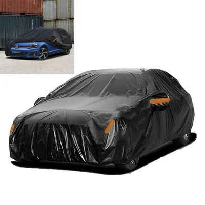 Produktbild von Autoschutzhülle,Autoabdeckung Wasserdicht Vollgarage Abdeckplane Auto Garage Staubdicht Wasserdicht Autohülle Autoplane Winter & Sommer,480x180x160cm