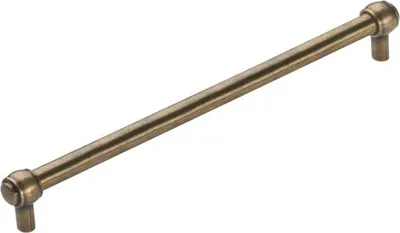 Obrázok produktu pre Zábradlie RE23, starožitná patinovaná mosadz, 256 mm