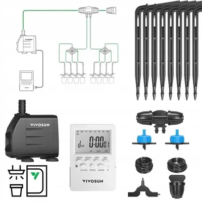 Produktbild von Vivosun Automatisches Bewässerungssystem für bis zu 8 Pflanzen