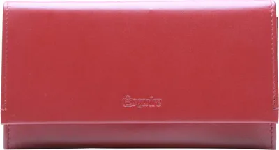 Produktbild von Esquire Geldbörse New Silk Wallet Red dunkelrot